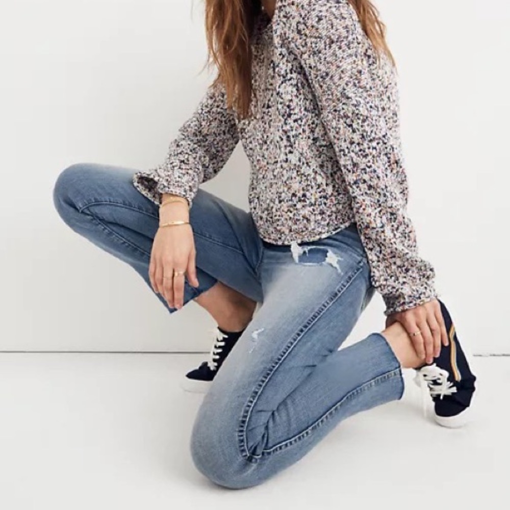 Madewell Straight Leg Jean - Slight Distress